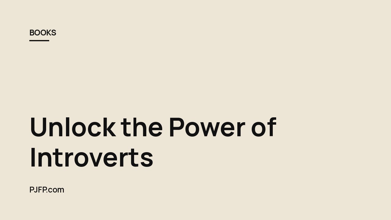 Unlock the Power of Introverts: A Review of Susan Cain’s “Quiet”