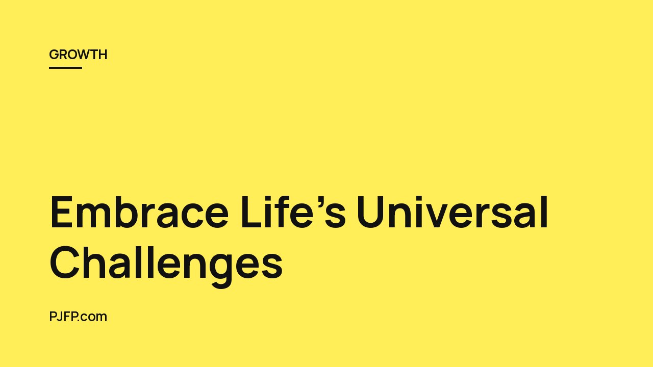 Embrace Life’s Universal Challenges: An Exploration of David Richo’s Five Givens