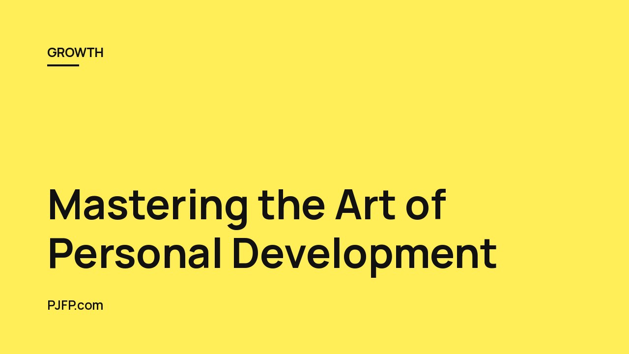 Mastering the Art of Personal Development: Exploring the Lindy Effect
