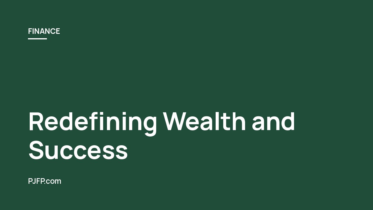 Redefining Wealth and Success: Unconventional Wisdom from Morgan Housel
