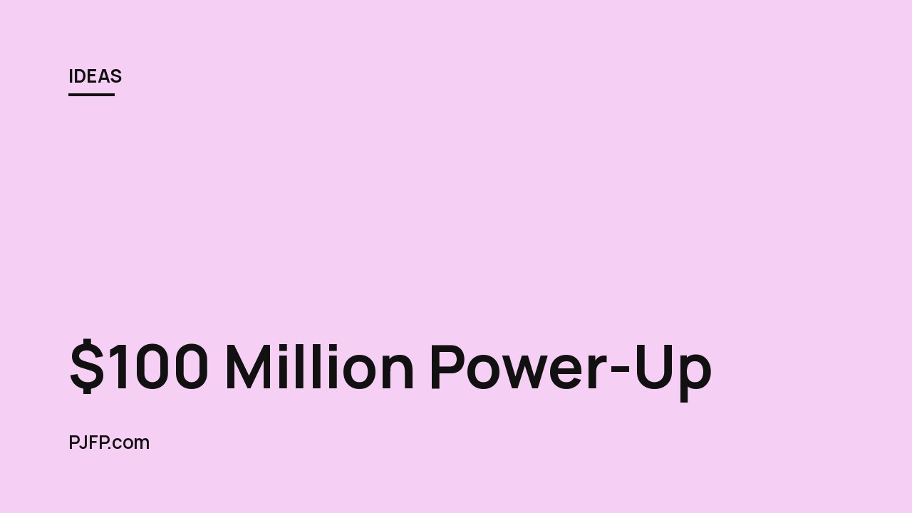 $100 Million Power-Up: Who’s Laughing at Video Games Now?