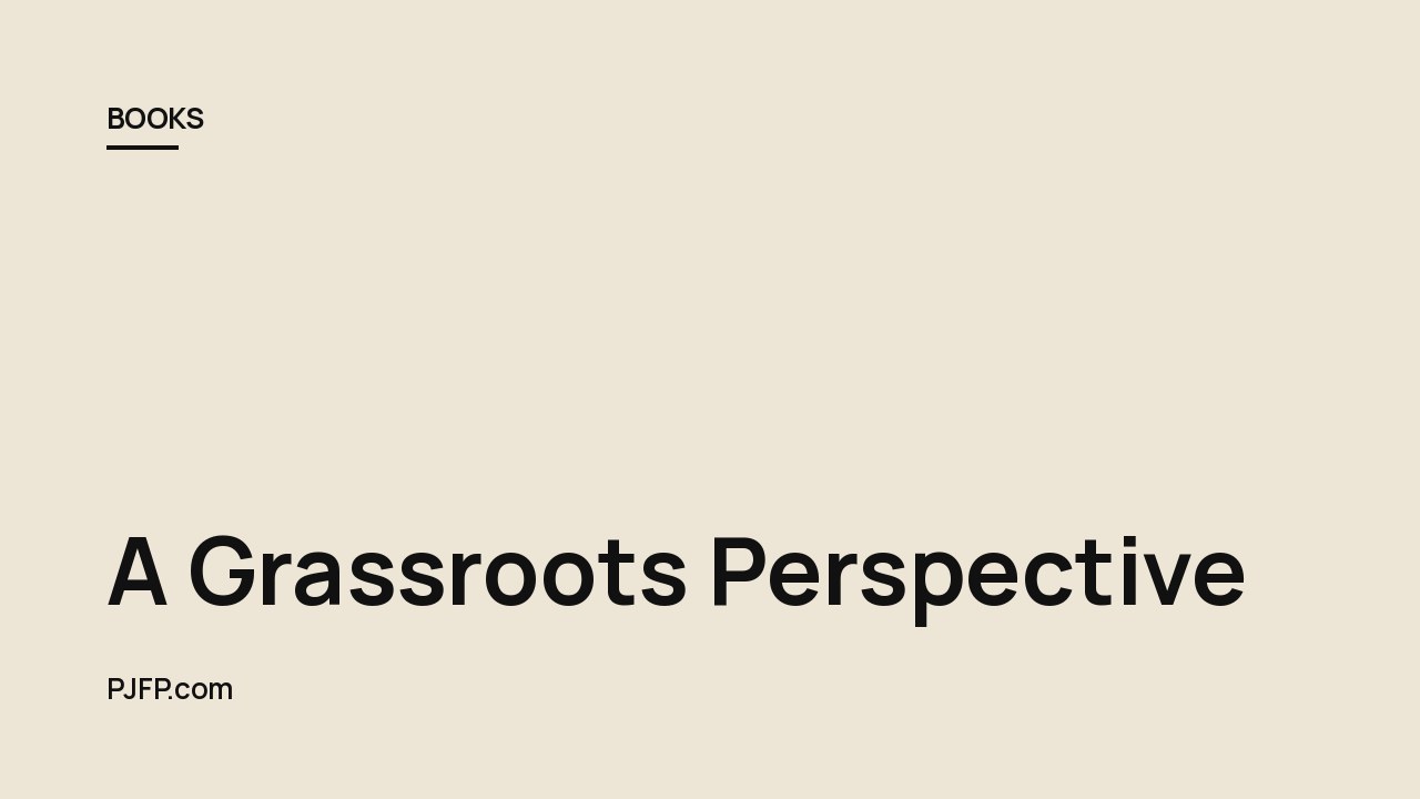 A Grassroots Perspective: Understanding the Great Depression through Benjamin Roth’s Diary