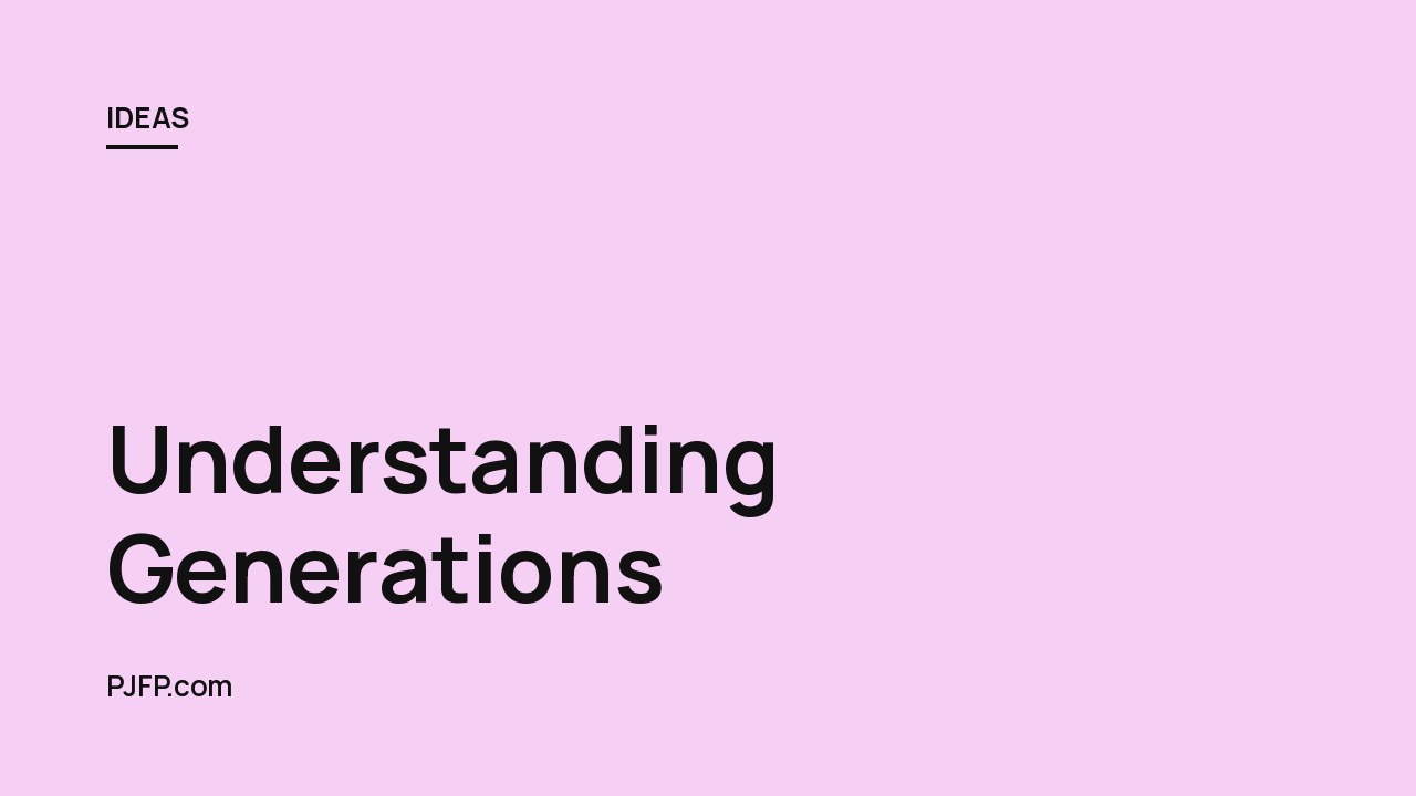 Understanding Generations: From Baby Boomers to Generation Alpha