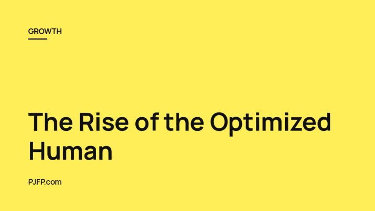 The Rise of the Optimized Human: A 21st Century Worldview