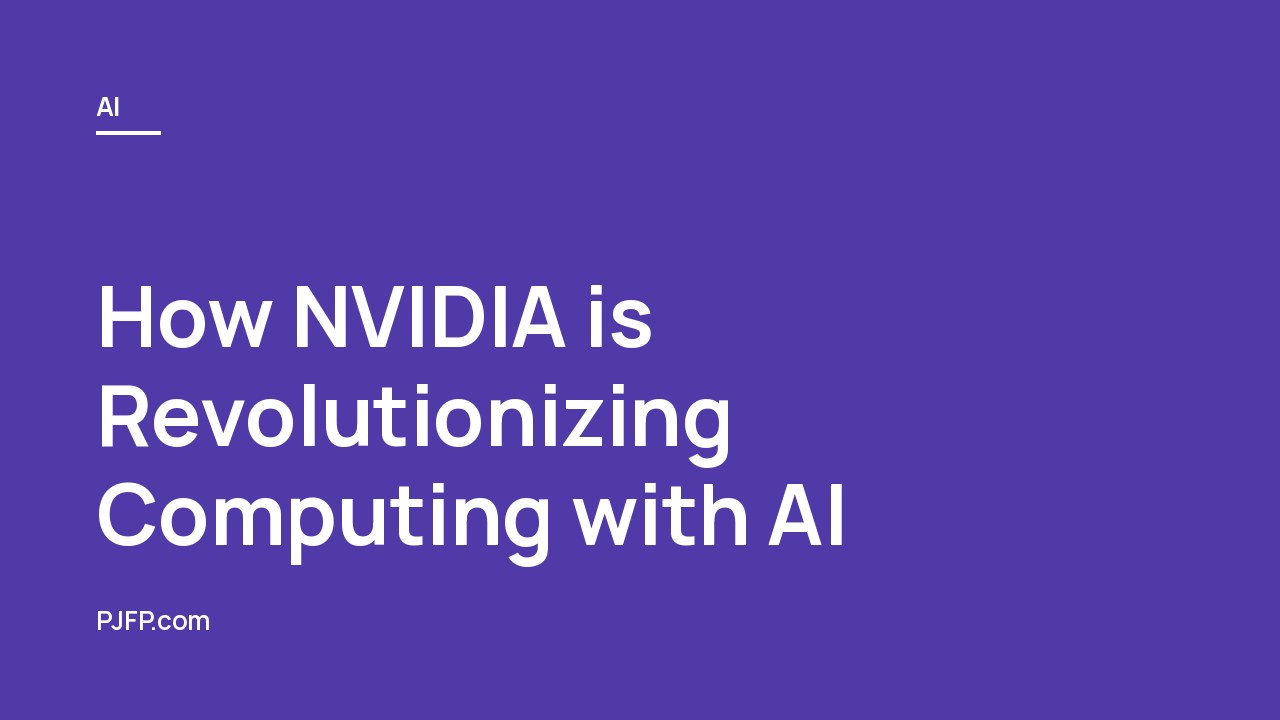 How NVIDIA is Revolutionizing Computing with AI: Jensen Huang on AI Infrastructure, Digital Employees, and the Future of Data Centers