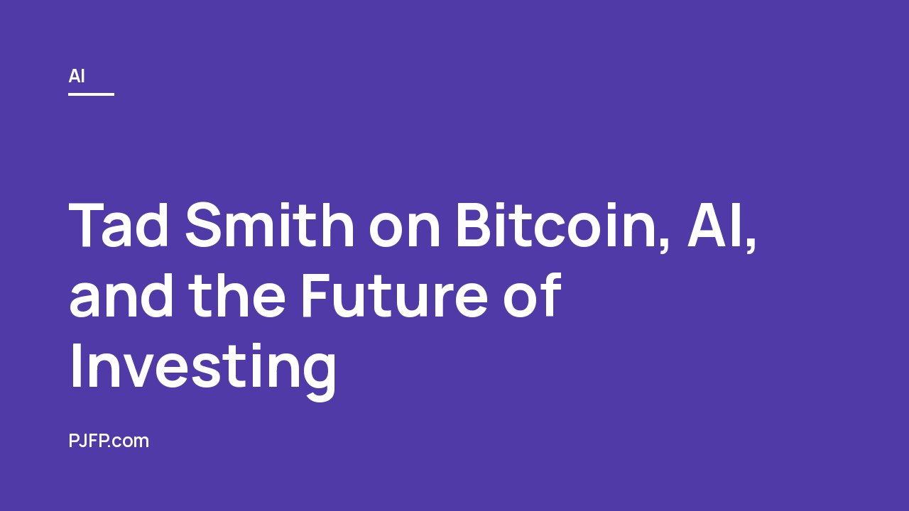 Tad Smith on Bitcoin, AI, and the Future of Investing: Why Purpose Will Outlast Profit