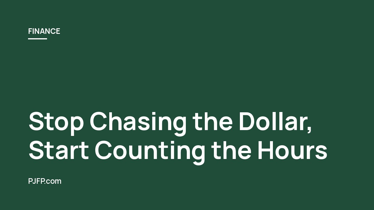 Stop Chasing the Dollar, Start Counting the Hours: Cal Newport’s Radical Approach to Financial Freedom