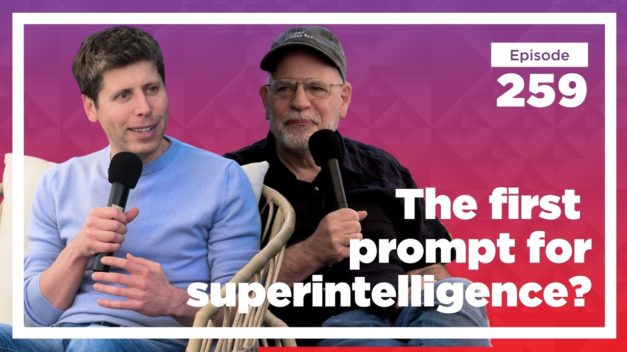 Sam Altman on Trust, Persuasion, and the Future of Intelligence: A Deep Dive into AI, Power, and Human Adaptation