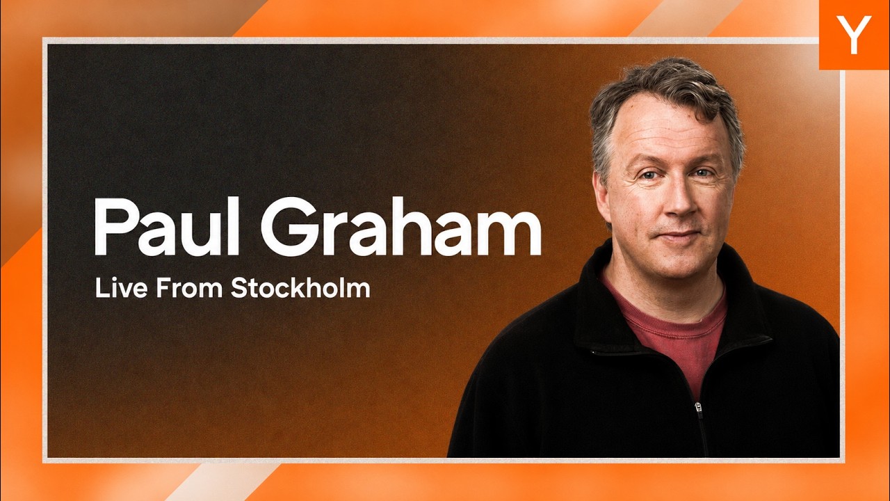Paul Graham in Stockholm on Why Founders Should Go to Silicon Valley and How Sweden Can Become the Silicon Valley of Europe