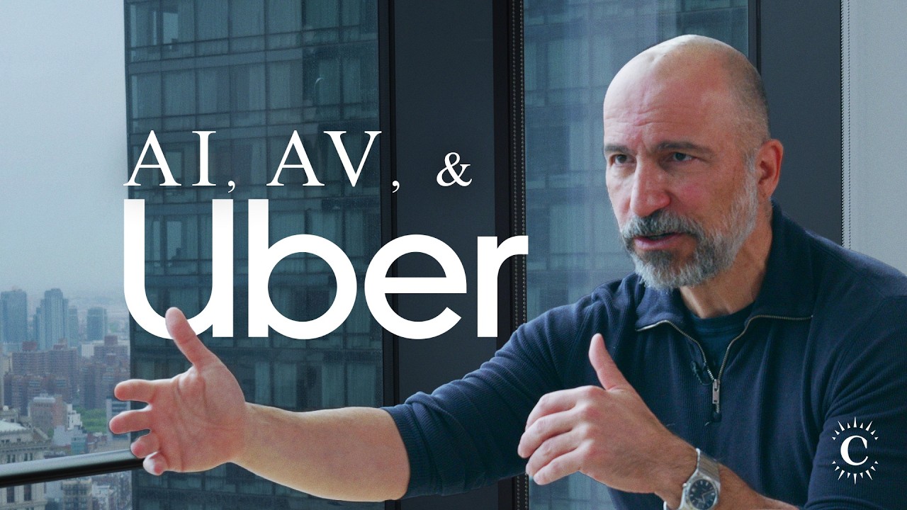 Uber CEO Dara Khosrowshahi on AI, Autonomous Vehicles, Robotaxis, Drones, and the Future of Transportation