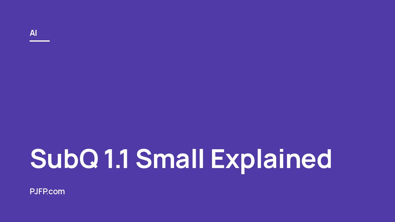 SubQ 1.1 Small Explained: How Subquadratic Sparse Attention Hits 98% Retrieval at 12 Million Tokens With 64.5x Less Compute Than Dense Attention