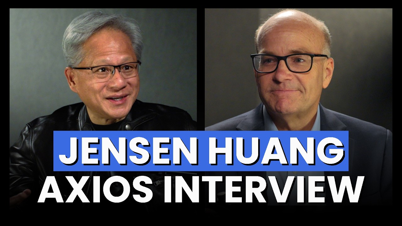Jensen Huang Says the AI Apocalypse Is ‘Complete Nonsense’: NVIDIA’s CEO on AI Jobs, China, Open Source Models, the AI Bubble, and the Trillion-Agent Future (Axios Behind the Curtain)