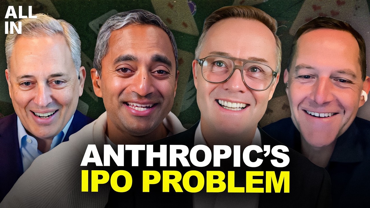 All-In Podcast E290: Anthropic IPO at Risk, Meta’s Muse Agent Goes Viral, Token Prices Fall 50%, Open Source Flips to 80% of Tokens, and Why Alignment Should Mean Doing What the Customer Wants