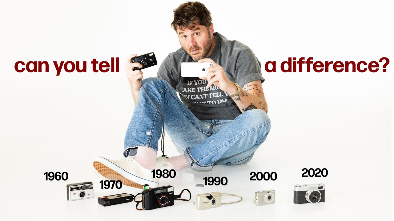 Testing the Best-Selling Point and Shoot Cameras From Every Decade: Kodak Instamatic, Canon Sure Shot, Olympus Stylus Epic, Canon PowerShot, iPhone and Fujifilm X100VI Compared