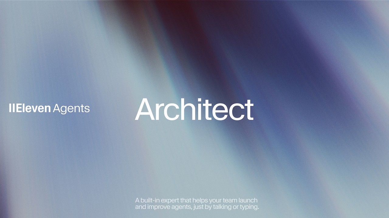 ElevenAgents Architect: The ElevenLabs AI That Repairs Voice Agents