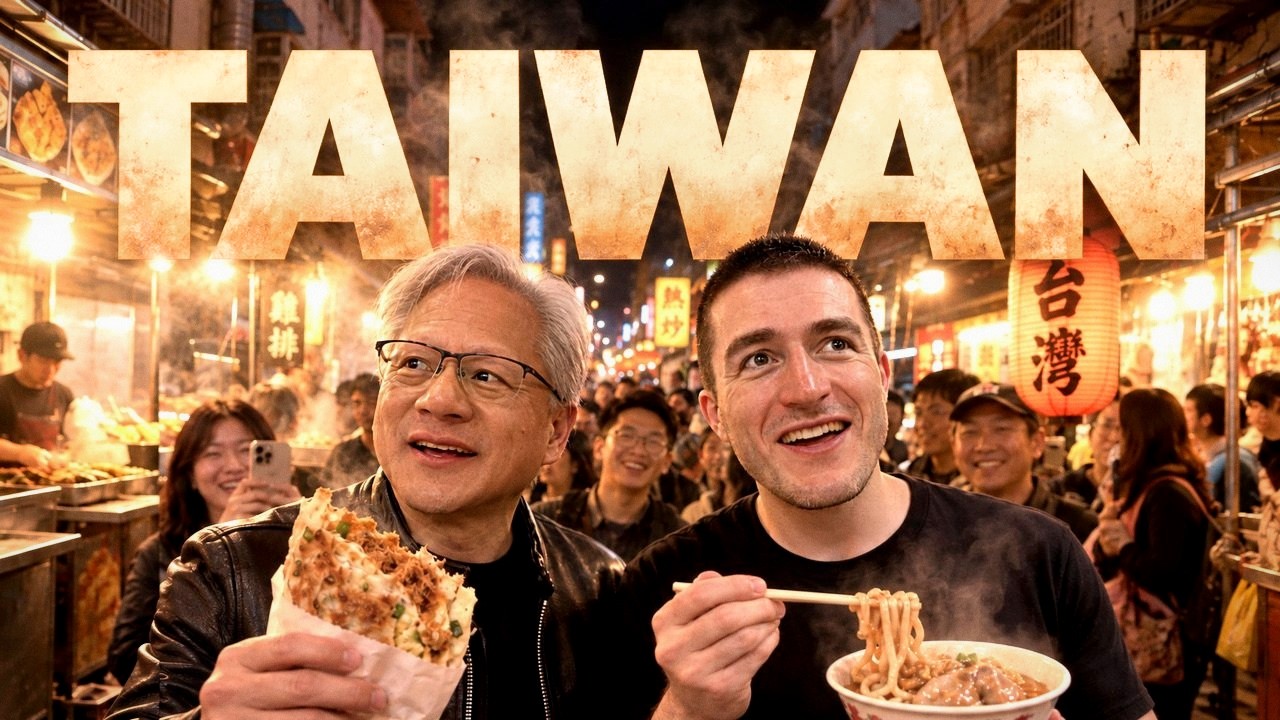 Jensen Huang in Taiwan With Lex Fridman: Pick Partners, Not Suppliers