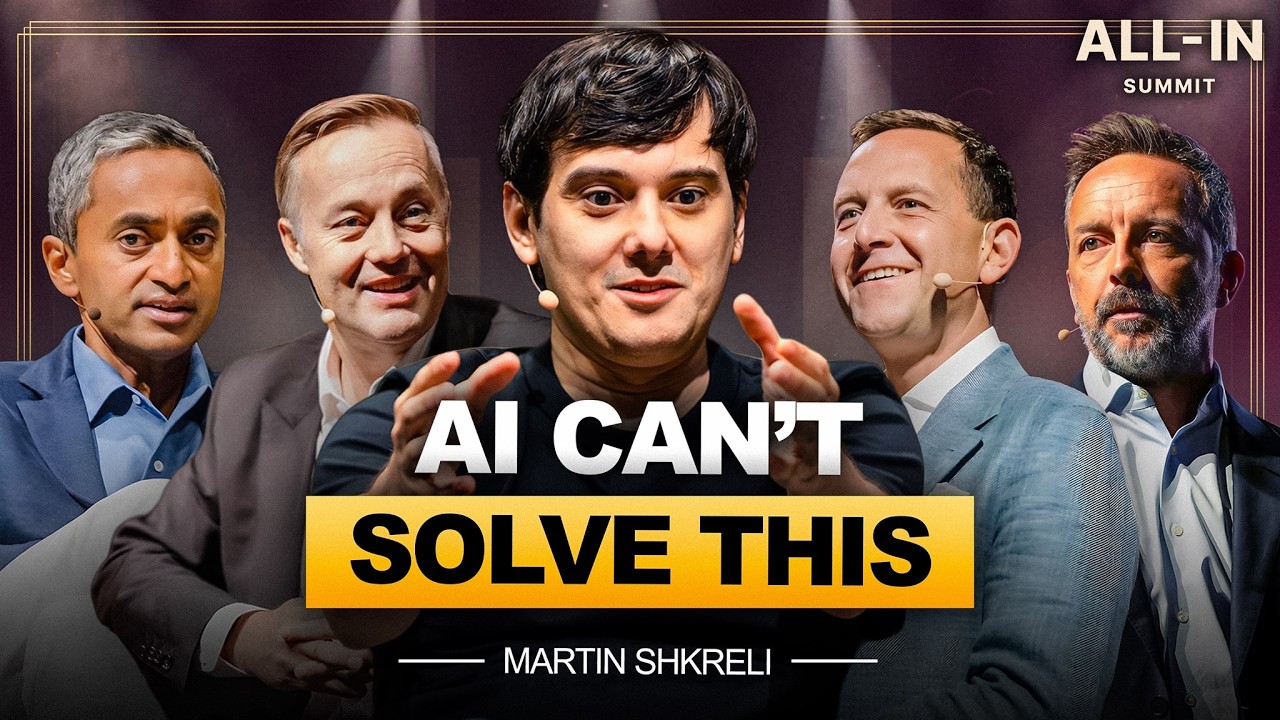 Martin Shkreli on All-In: The Quantum Short and Why AI Won’t Find Drugs
