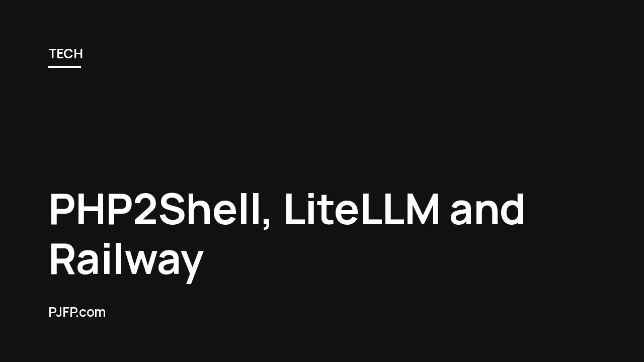 PHP2Shell, LiteLLM and Railway: Every Security Incident of Oct 21, 2026